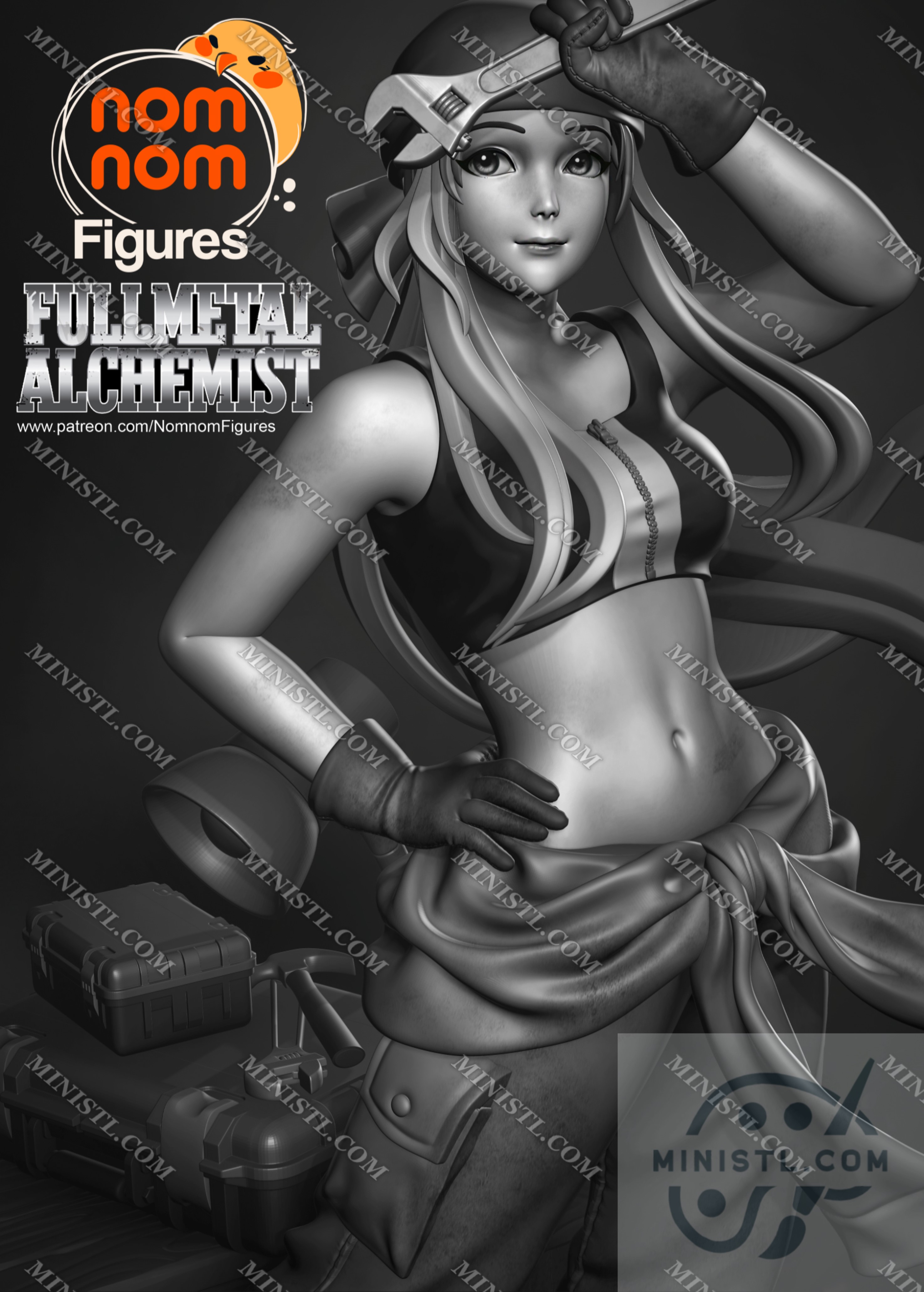 Winry Rockbell - Full Metal Alchemist动漫人物游戏